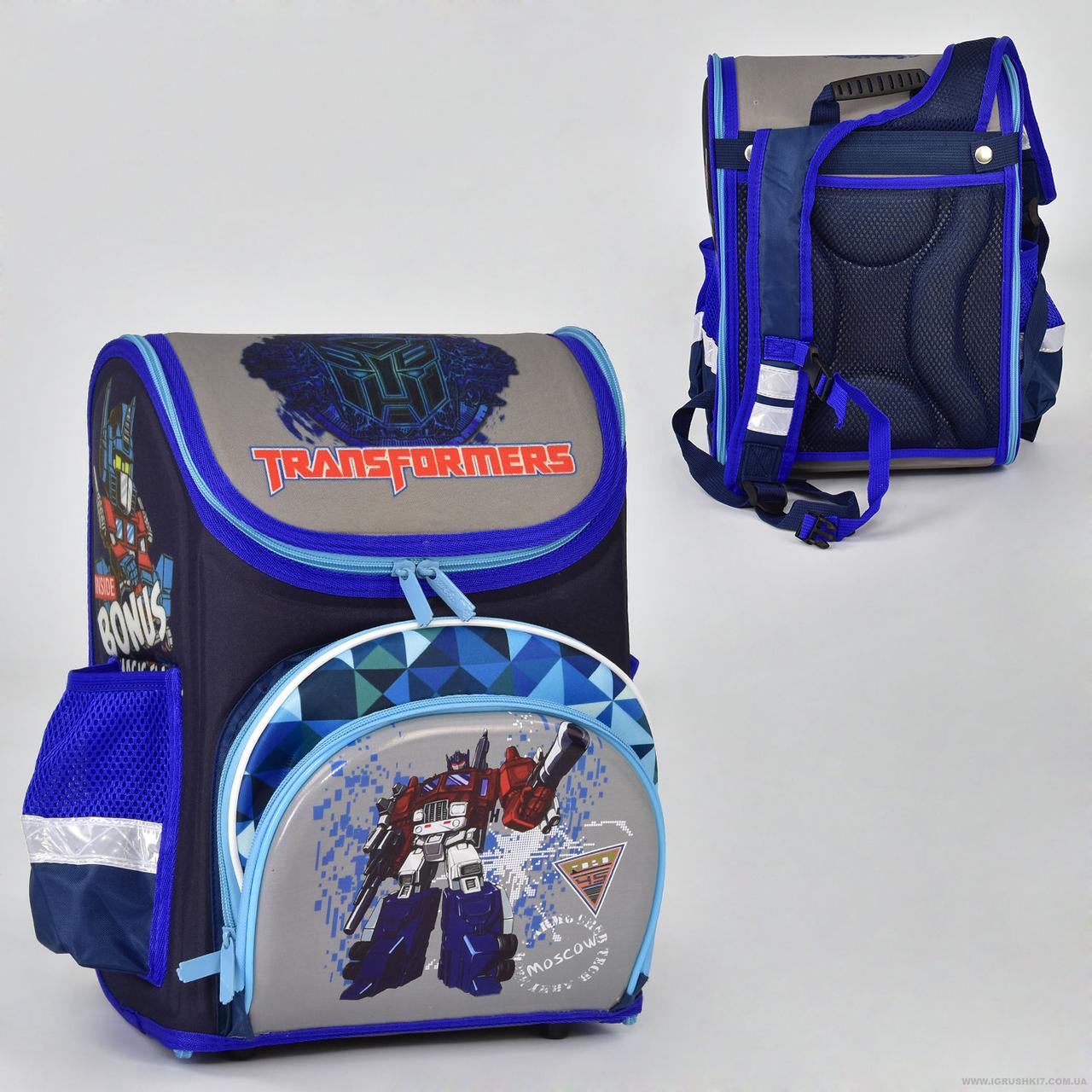 Ортопедичний рюкзак для хлопчика Трансформери