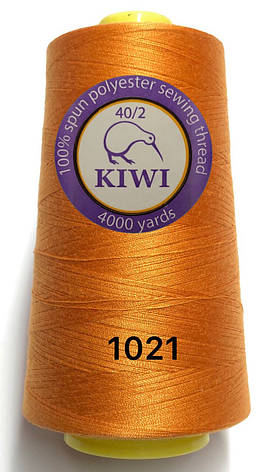 Швейні нитки №1021 40/2 поліестер Kiwi Ківі 4000ярдов, фото 2
