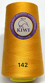 Швейні нитки №142 40/2 поліестер Kiwi Ківі 4000ярдов
