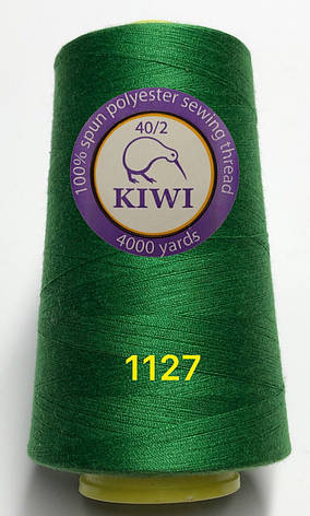 Швейні нитки №1127 40/2 поліестер Kiwi Ківі 4000ярдов, фото 2