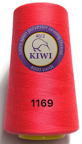 Швейні нитки №1169 40/2 поліестер Kiwi Ківі 4000ярдов, фото 2