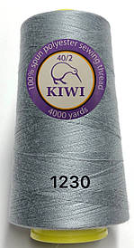 Швейні нитки №1230 40/2 поліестер Kiwi Ківі 4000ярдов