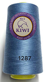 Швейні нитки №1287 40/2 поліестер Kiwi Ківі 4000ярдов