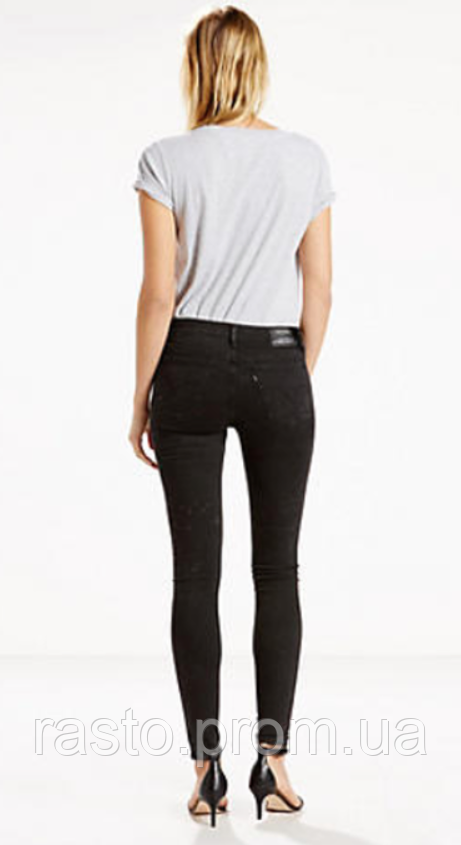 Джинсы levis 710 Super Skinny Jeans лучшие серые джинсы скинни W25 W26 - фото 3 - id-p492960304