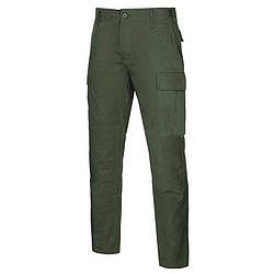 Штани армійські польові BDU SLIM бавовна 100% Rip-stop колір олива Teesar Німеччина