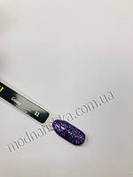 Гель-лак Sezavi "Galaxy" No11 (фіолетовий, з блискітками), 8 мл