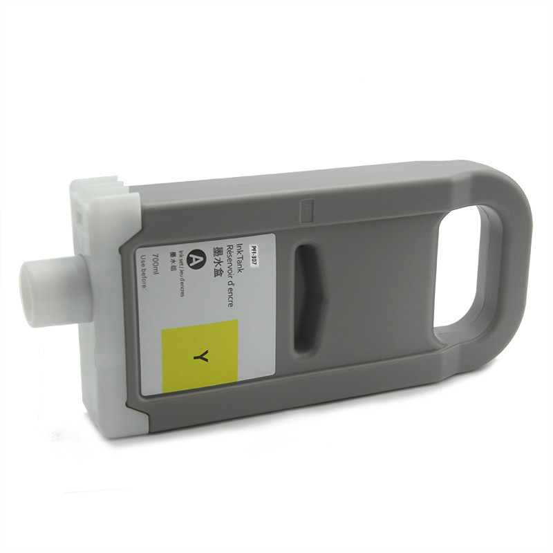 Сумісний картридж Ocbestjet PFI-710Y для Canon TX-2100/TX-3100/TX-4100, Yellow, 700 мл