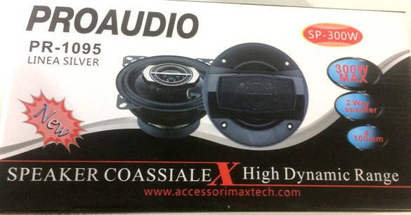 АВТОМОБІЛЬНІ КОЛОНКИ 300W PRO AUDIO PR-1095 10СМ, фото 2