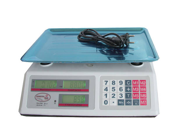 Ваги торгові 50кг Domotec Plus, фото 2