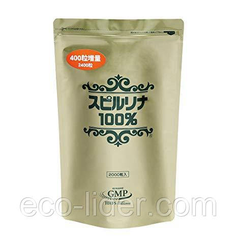 Спіруліна 100% (Spirulina Algae Japan) Японія 2400 таблеток, фото 1