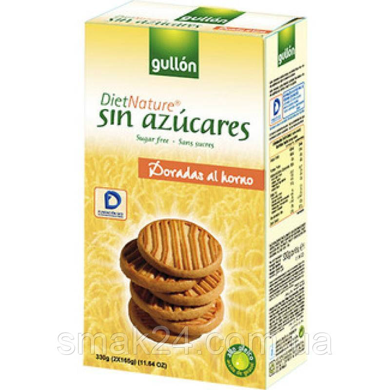 Печиво БЕЗ САХАРА Золотий крекер Gullon Diet Nature Іспанія 330г