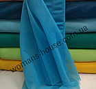 Тканина Євросітка (Єврофатин, Ганьбив) ширина 3 м Блакитна-Бірюза, фото 2