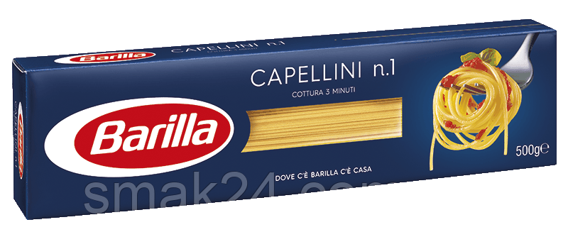 Макаронні вироби Capellini Barilla (Паутинка) N 1 Італія 500г