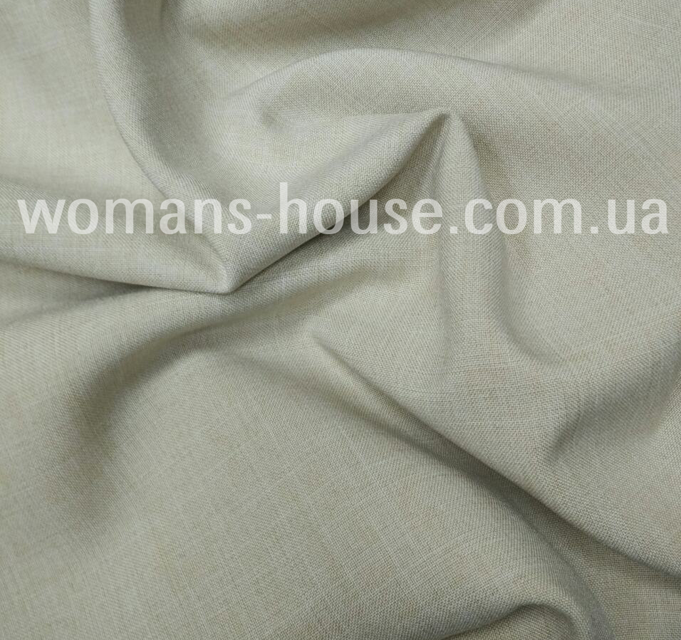 Льон Габардин Бежевий, фото 1