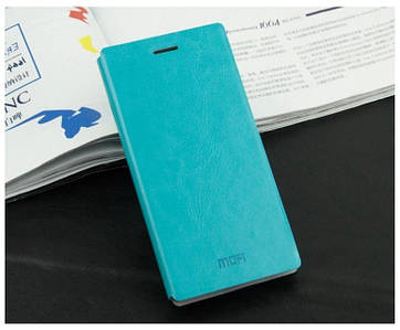 Шкіряний чохол-книжка MOFI для Nokia Lumia 830 бірюзовий