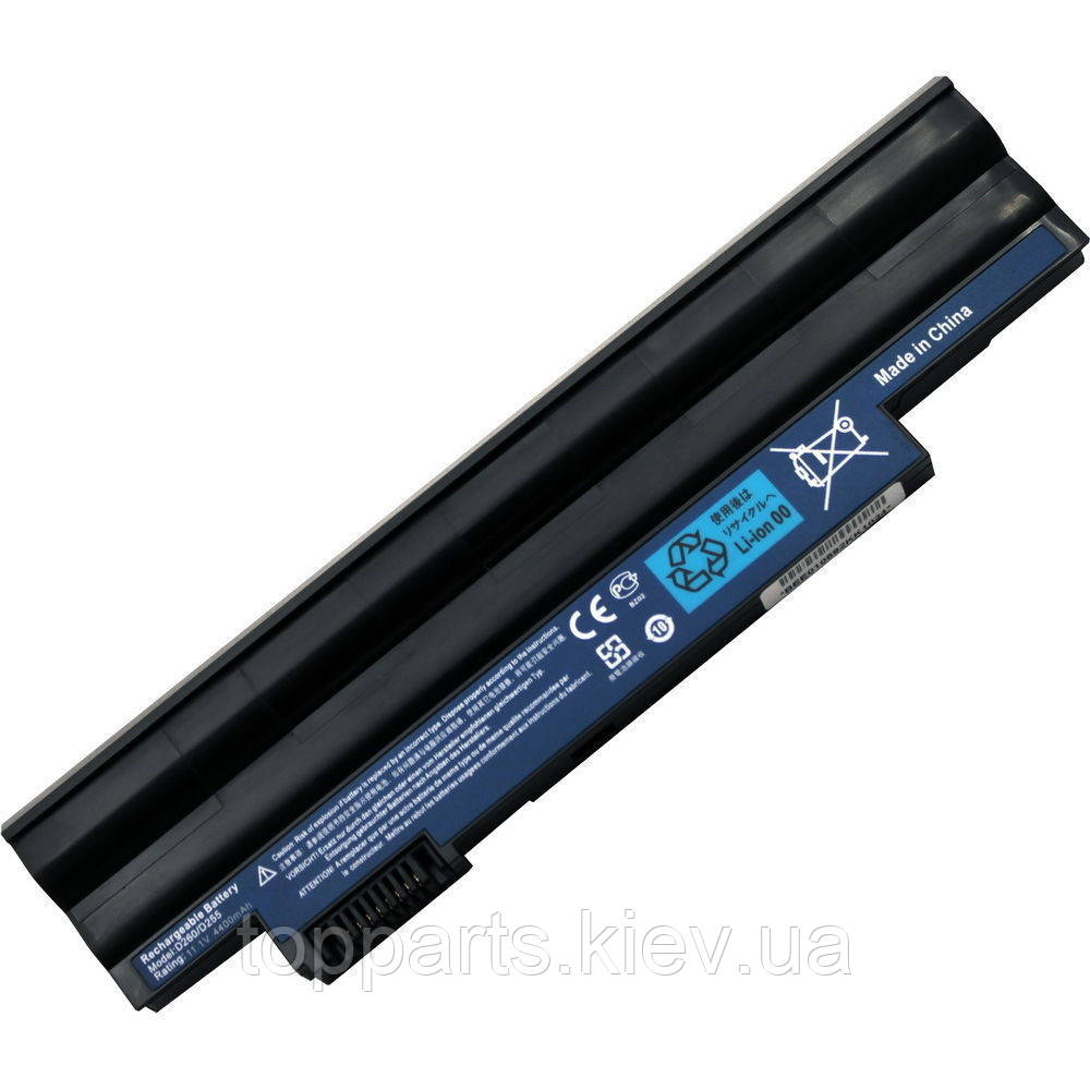 Батарея для ноутбука Acer AL10A31, 5200mAh, 6cell, 11.1 V, Li-ion, чорний,