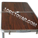 Набір туристичний розкладний стіл зі стільцями Folding, фото 3