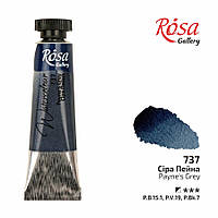 Краска акварельная Серая Пейна, туба, 10мл, ROSA Gallery