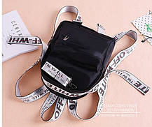 Жіночий рюкзак із барвистими поясами, фото 5