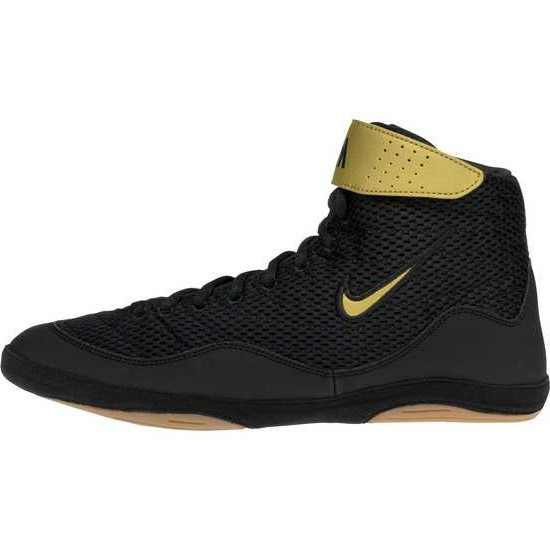 Борцовки Nike Inflict 3 Black/Metallic Gold 325256-004, фото 1