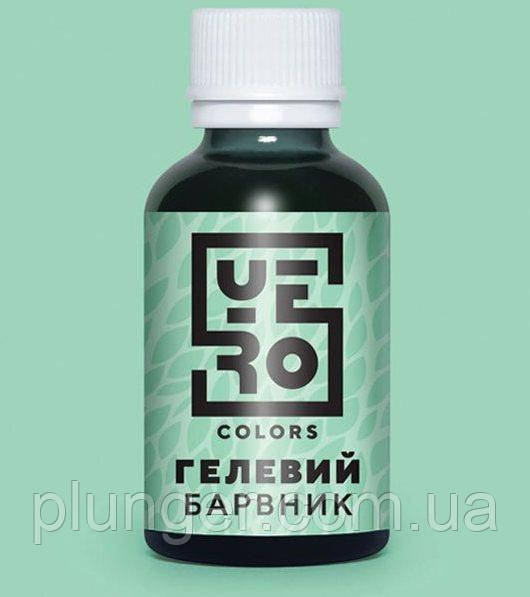 Гелевий харчовий барвник YERO COLORS М"ята, 10 г