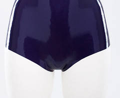 Латексні трусики високі Latex Panties High Waist