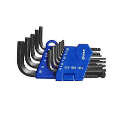 Набір шестигранних ключів S&R HX 13шт в пластиковому кейсі