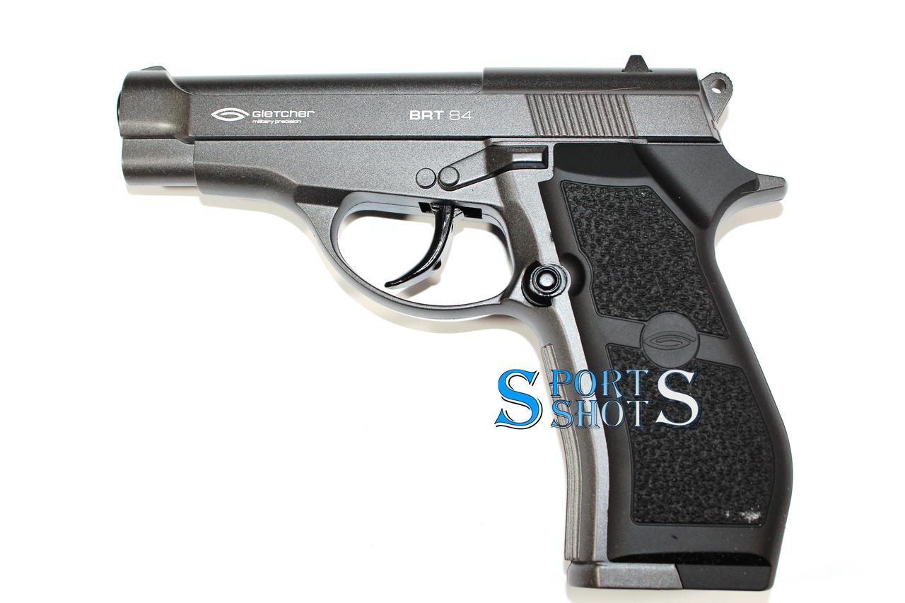 Пневматичний пістолет Gletcher BRT 84 (Beretta M84 FS, метал)