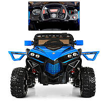 Дитячий електромобіль джип баггі Bambi M 3804EBLR-4 (MP3, SD карта, USB, мотори 4x45W, акум.12V10AH), фото 5