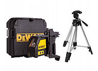 Лазерный нивелир DeWALT DW088CG 20 м + штатив