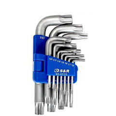 Набір шестигранних ключів S&R TX 15шт в металевому кейсі 365413015