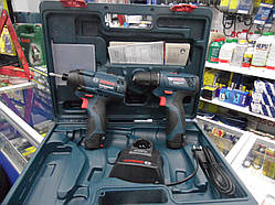 Набір акумуляторної техніки Bosch Professional ударний гайковерт GDR 120-Li + дриль-шурупокрут GSR 120-Li