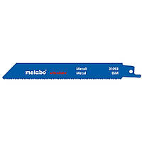 Полотно для сабельных пил METABO для металла, серия "flexible", S1122EF, 5 шт. (631493000)