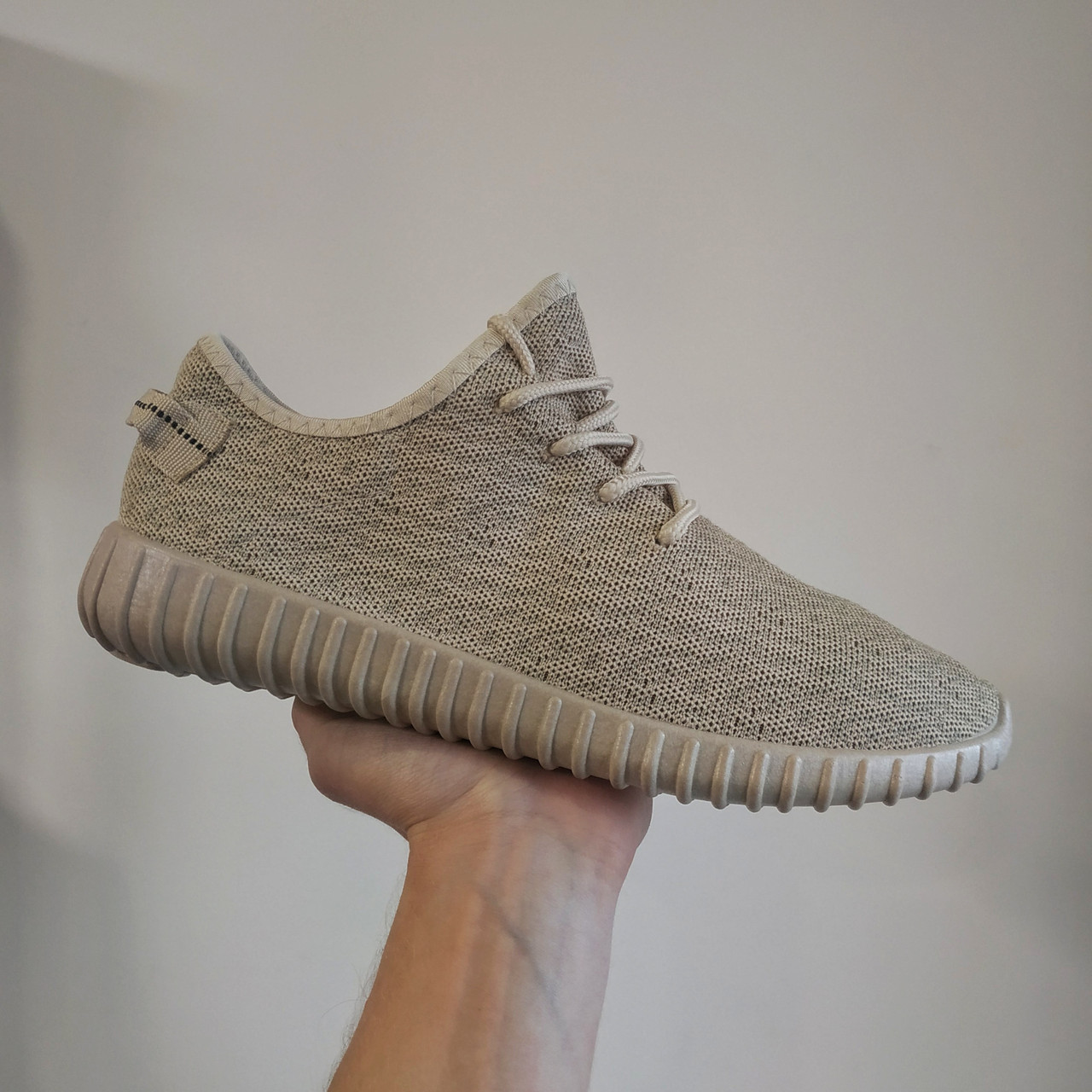 40 р Кросівки чоловічі та жіночі (кеди) під Adidas Yeezy Boost бежеві на кожен день, РОЗМІР 40