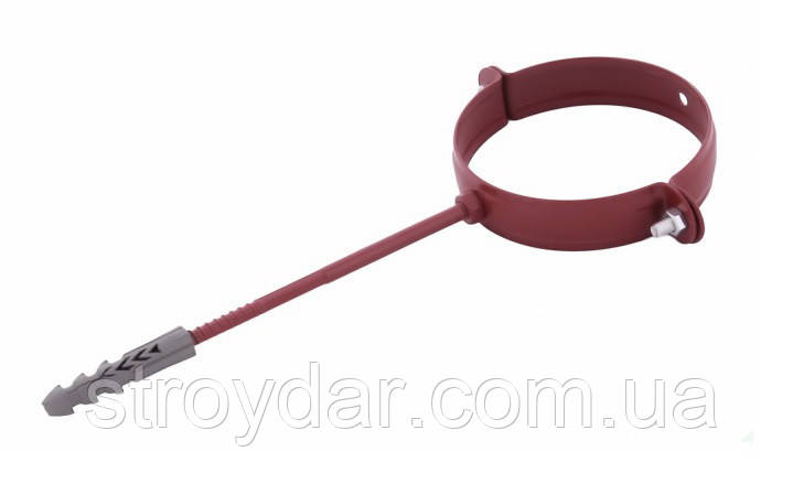 Водосхідна система Profil тримачі труби метал Ø100 L100, фото 1