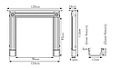 Портал для каміну Carron Regent, фото 3