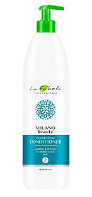Кондиционер для блеска и гладкости волос, 1 л, La Fabelo Milano Beauty Smooth Gloss