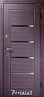 Вхідні двері "Портала" (серія Преміум) — модель Верона 2 (Чорне та біле)