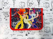 Пенал Josef Otten JO-18102 1 відділення 2отворота Pretty girls всередині кольоровий фон + розклад