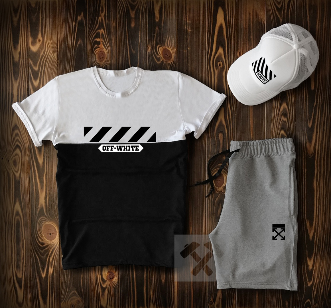 Чоловіча футболка OFF White | з принтом ЛЮКС якості