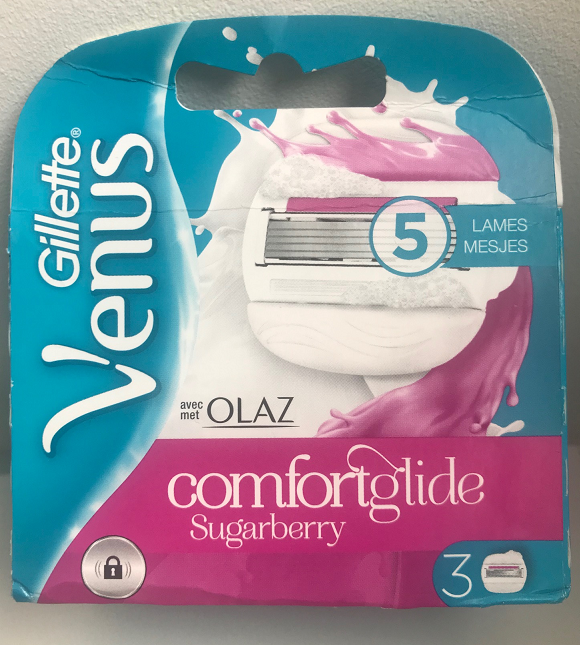 Леза Gillette Venus Comfortglide паковання 3 шт.