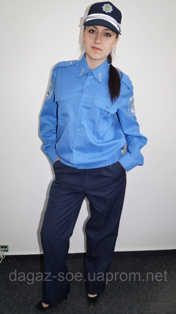 Сорочка МВД - фото 1 - id-p94232111