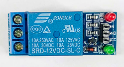 Модуль реле 12 В Low Level (220 В 10 А)