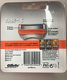Леза Gillette Fusion Power паковання 12 шт., фото 2