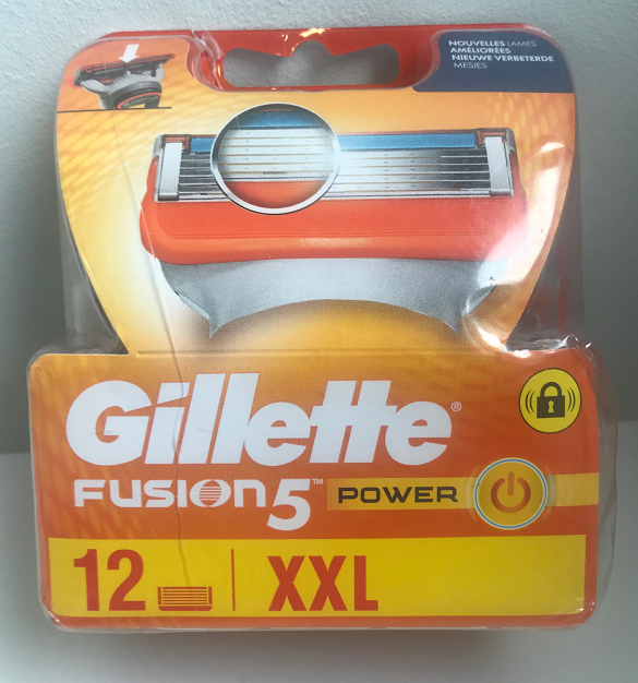Леза Gillette Fusion Power паковання 12 шт.