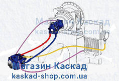 Гідромотори, гідронасоси (Гідростатика). коробки відбору потужності (КОМ) для Автобетонозмішувачів.