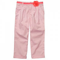 Капри для девочки розовые, хлопок. Картерс, США, размер 116