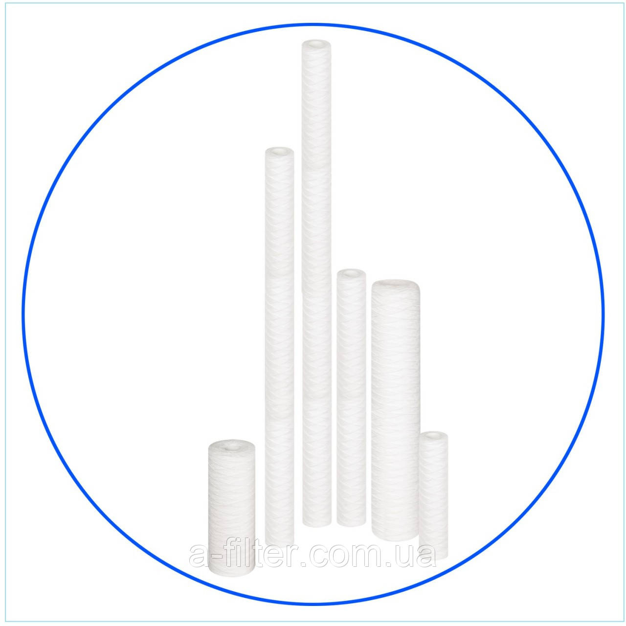 Картридж із поліпроп. шнура для фільтрів типу 20BB, 20 мікронів, фото 1