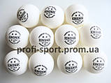 Kingnik 40+ 2* Durable Plastic PREMIUM TRAINING 100 шт. пластикові м'ячі настільний теніс, фото 3