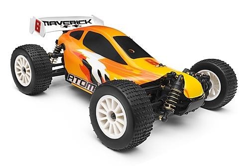 Модель автомобіля радіокерована Maverick Atom XB RTR 1/18 Electric 4WD Buggy # MV12101-EU